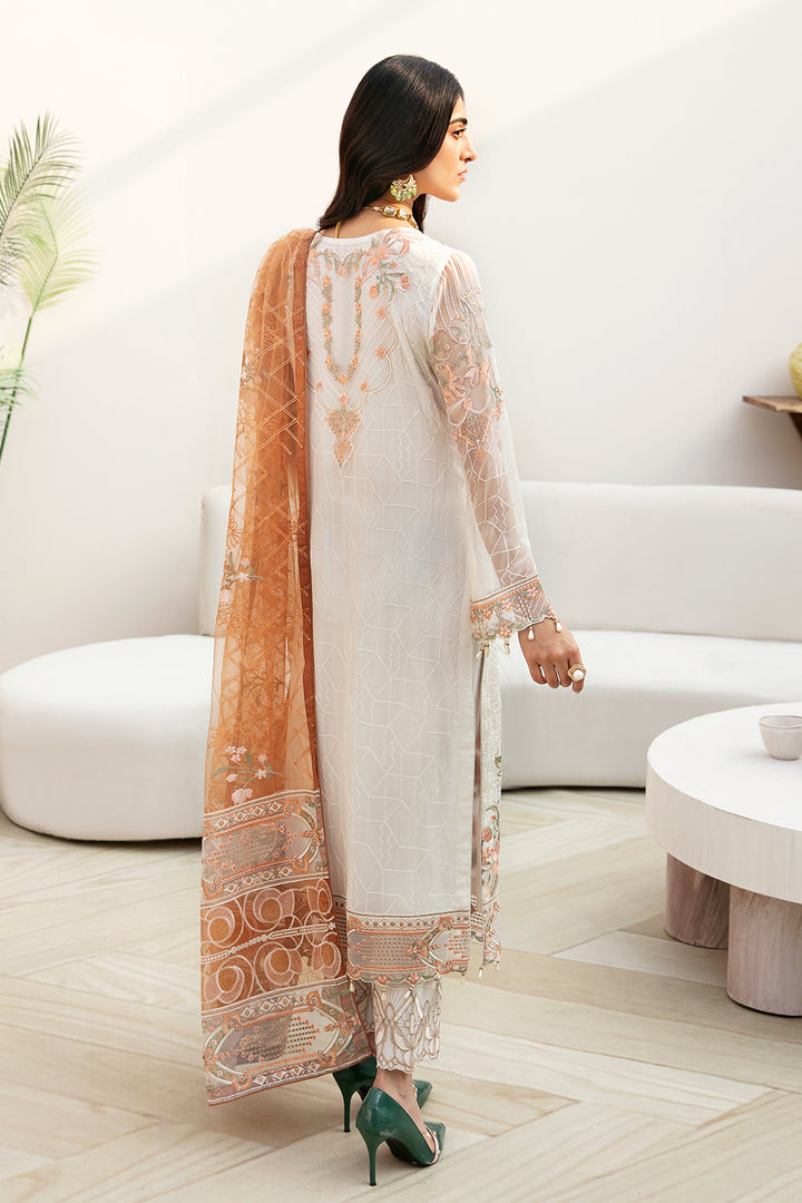 Ramsha | Chevron Chiffon Collection | A-808 - Ladies Clothes - Maria Faisal