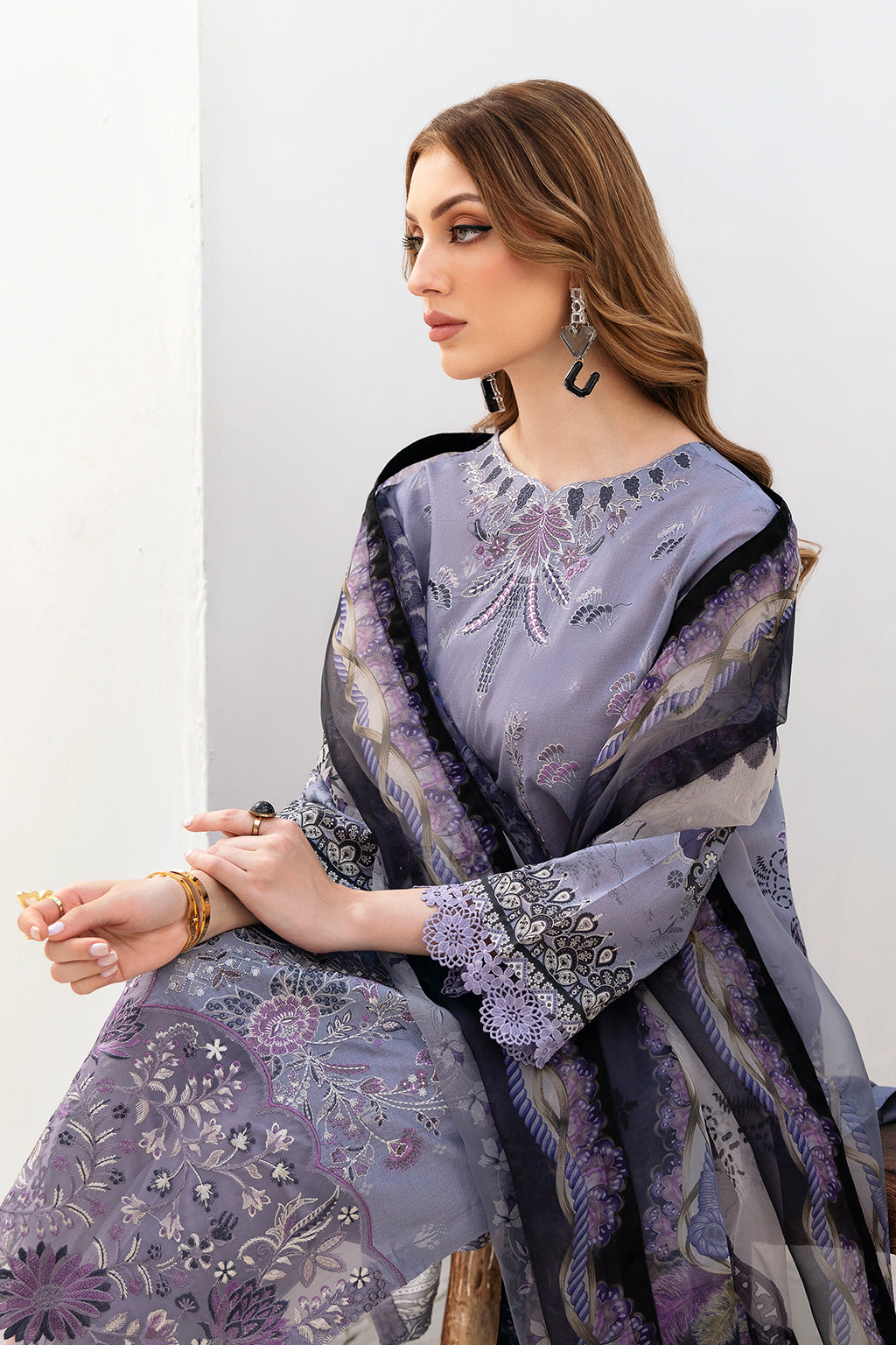 Ramsha | Ghazal Lawn 24 | G-202 - Maria Faisal