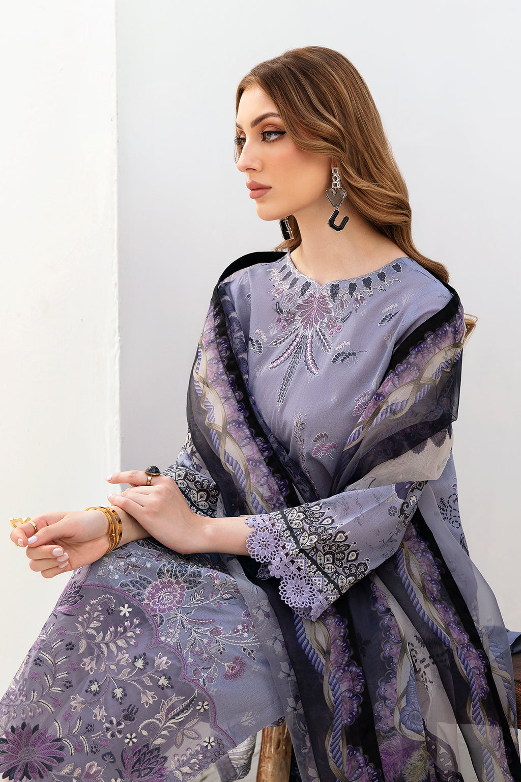 Ramsha | Ghazal Lawn 24 | G-202 - Waniyas