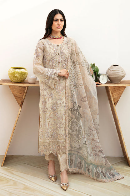 Ramsha | Chevron Chiffon Collection | A-802 - Ladies Clothes - Maria Faisal