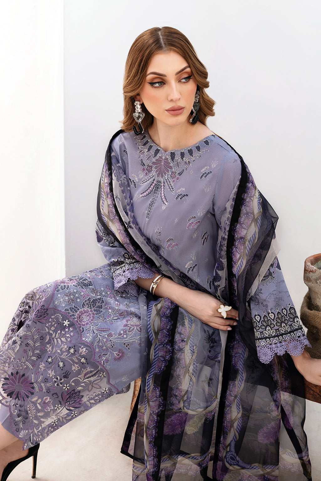 Ramsha | Ghazal Lawn 24 | G-202 - Maria Faisal
