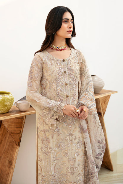 Ramsha | Chevron Chiffon Collection | A-802 - Ladies Clothes - Maria Faisal