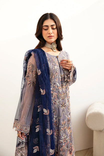 Ramsha | Chevron Chiffon Collection | A-809 - Ladies Clothes - Maria Faisal