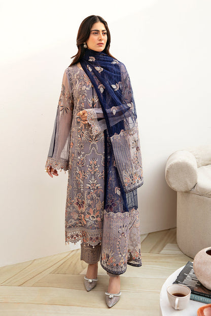 Ramsha | Chevron Chiffon Collection | A-809 - Ladies Clothes - Maria Faisal