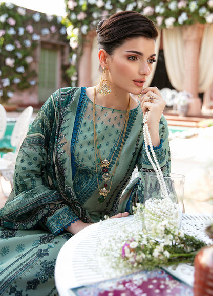 Gulaal | Summer Glow Lawn 24 | ANADIYA (GL-L-24V3-05) - Designer Dress with Intricate embroidery and embellishments. Shop elegent wedding dress at Maria Faisal.