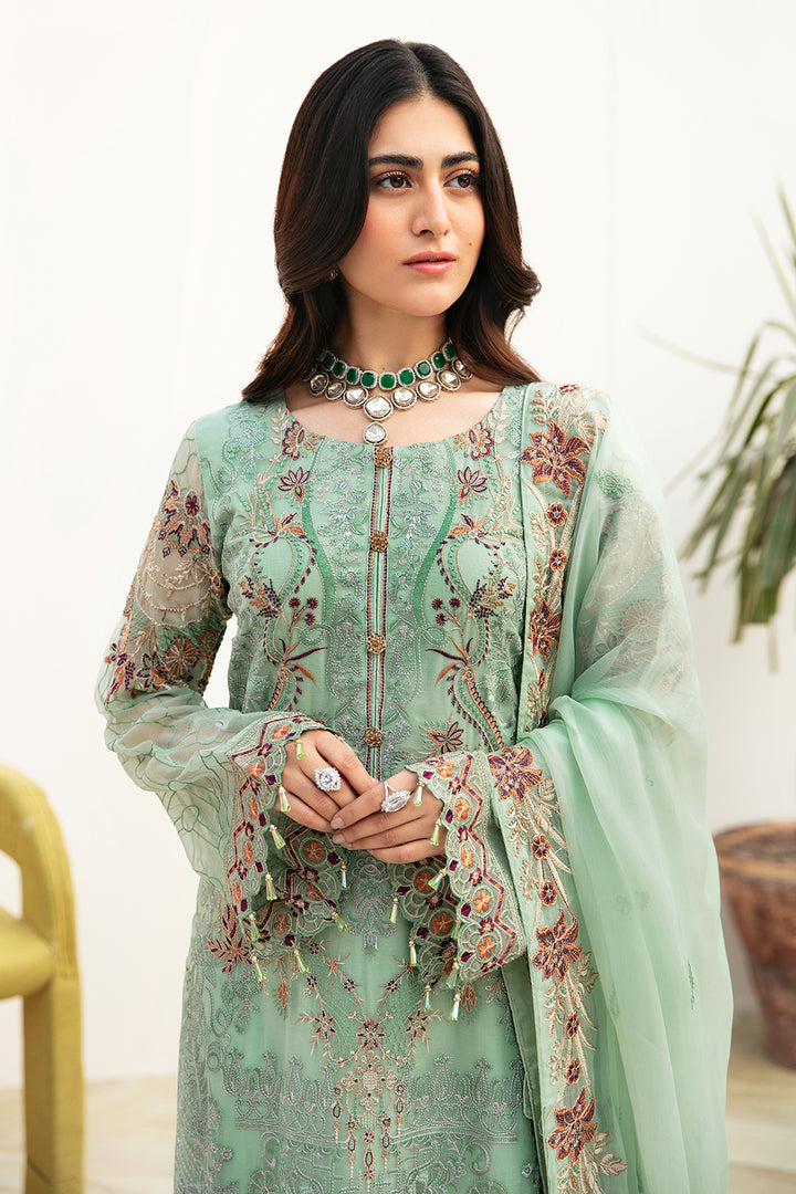 Ramsha | Chevron Chiffon Collection | A-804 - Ladies Clothes - Maria Faisal
