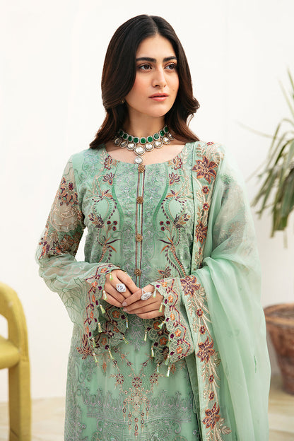 Ramsha | Chevron Chiffon Collection | A-804 - Ladies Clothes - Maria Faisal