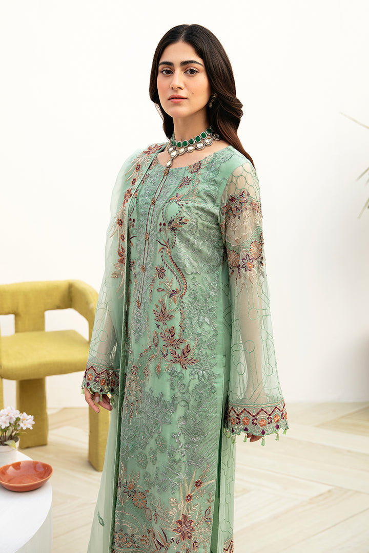 Ramsha | Chevron Chiffon Collection | A-804 - Ladies Clothes - Maria Faisal