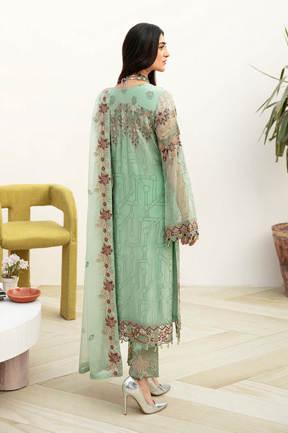 Ramsha | Chevron Chiffon Collection | A-804 - Ladies Clothes - Maria Faisal