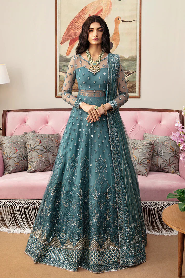 Ayzel | The Whispers of Grandeur | Lobelia - Pakistani Dress - Maria Faisal