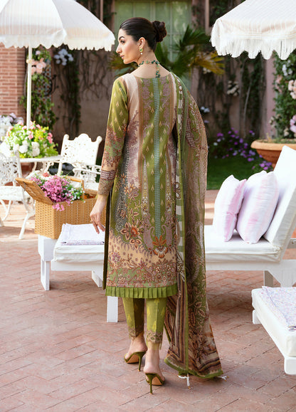Gulaal | Summer Glow Lawn 24 | ALICIA (GL-L-24V3-04) - Designer Dress with Intricate embroidery and embellishments. Shop elegent wedding dress at Maria Faisal.