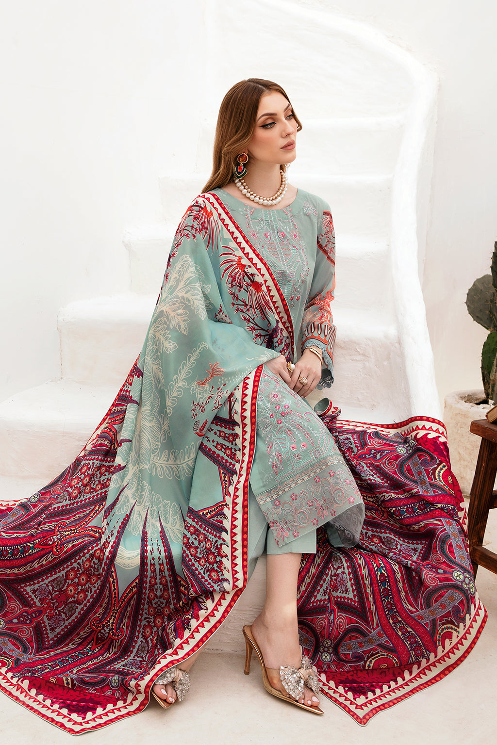 Ramsha | Ghazal Lawn 24 | G-209 - Waniyas