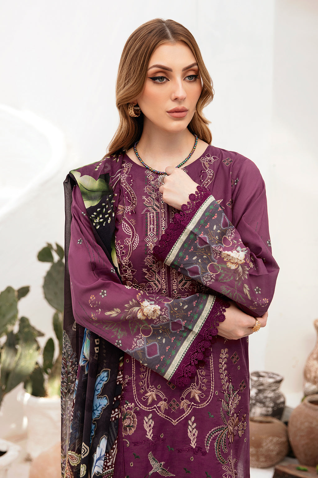 Ramsha | Ghazal Lawn 24 | G-205 - Maria Faisal