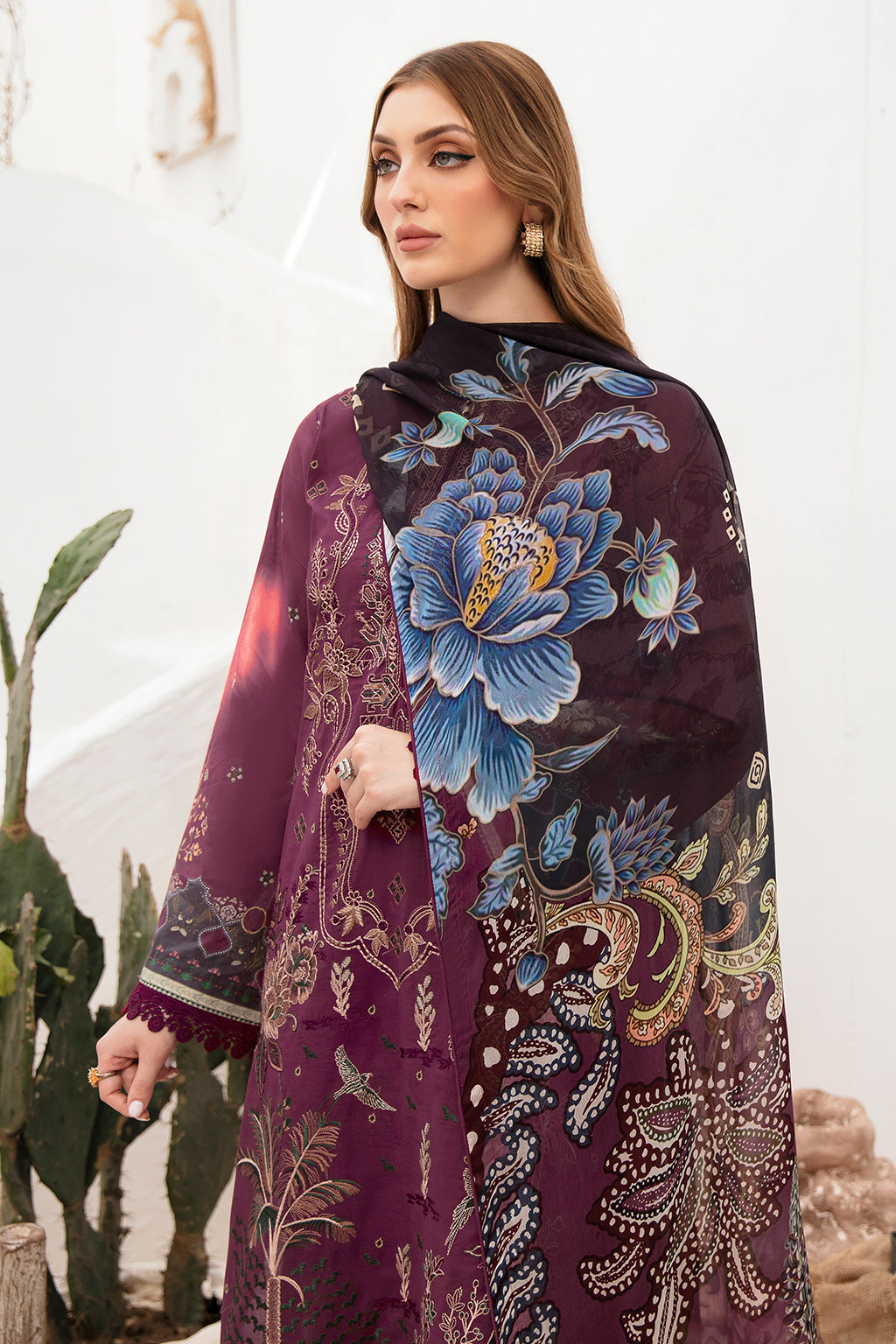 Ramsha | Ghazal Lawn 24 | G-205 - Waniyas