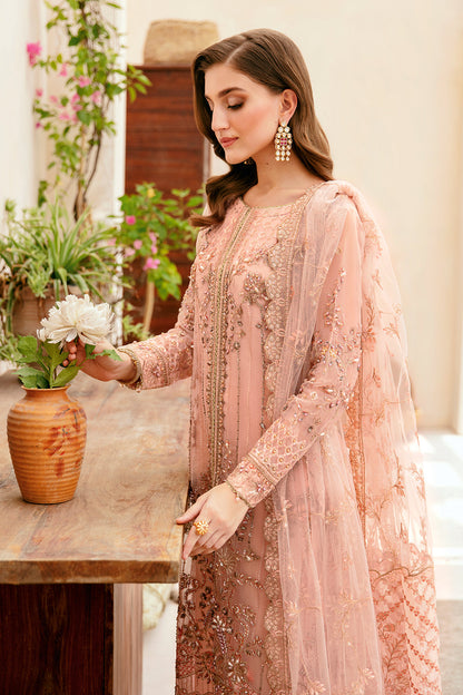 Ramsha | Luxury Wedding Collection | HB-405 - Designer Dress with Intricate embroidery and embellishments. Shop elegent wedding dress at Maria Faisal.