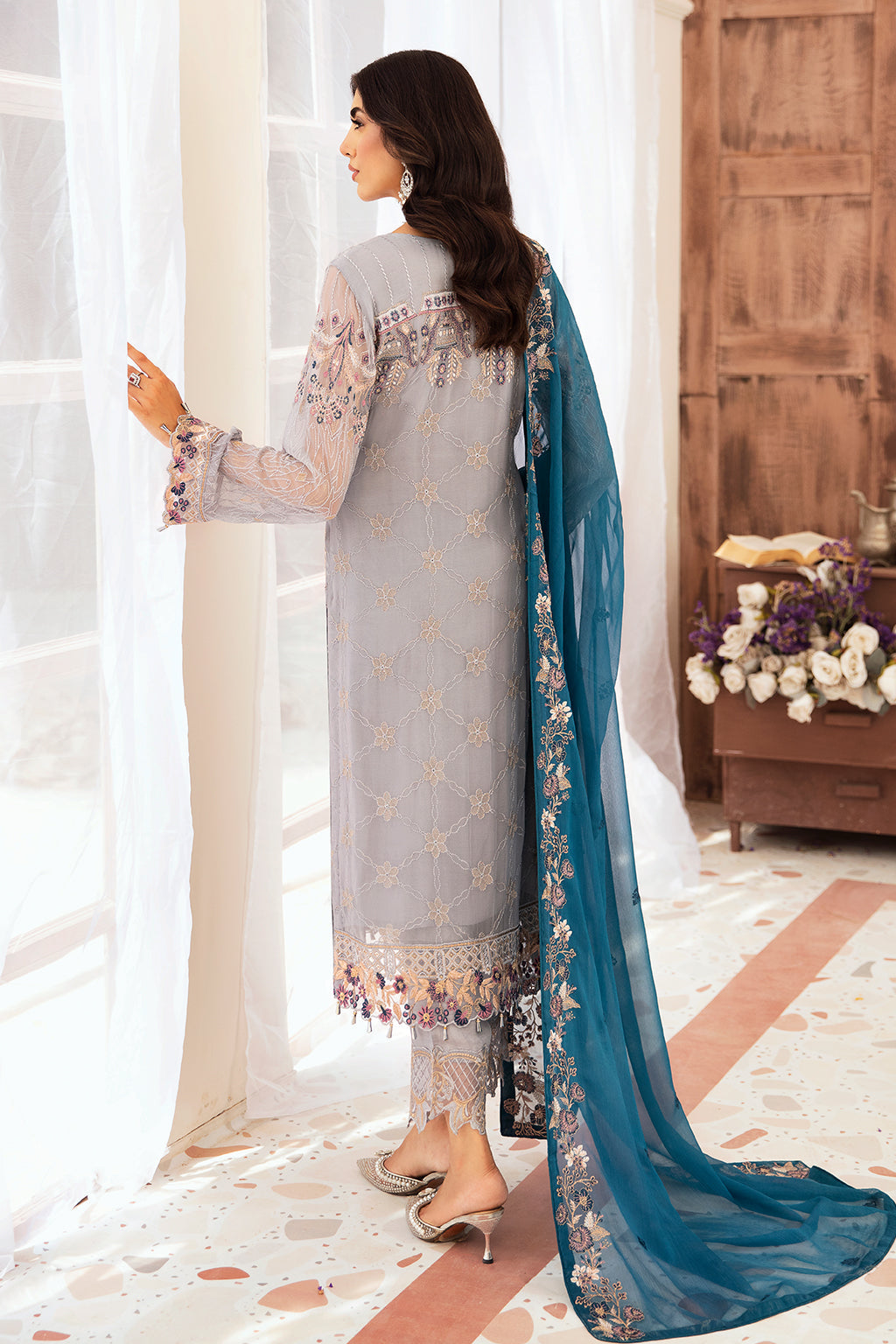 Ramsha | Ramsha Collection | F-2609 - Ladies Clothes - Maria Faisal