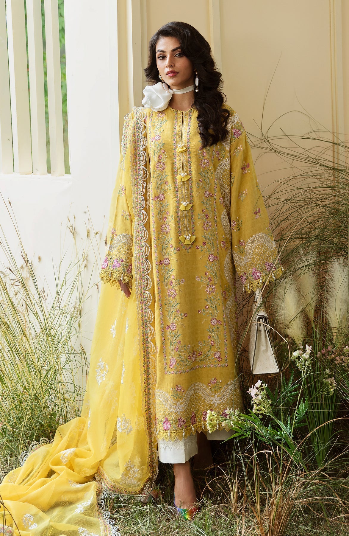 Zevk | Flora Festive Lawn | LUMANI - Ladies Clothes - Maria Faisal
