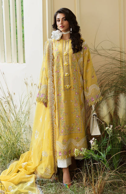 Zevk | Flora Festive Lawn | LUMANI - Ladies Clothes - Maria Faisal