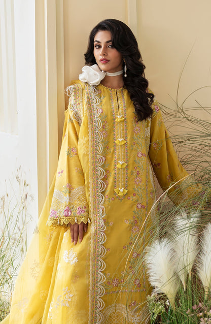 Zevk | Flora Festive Lawn | LUMANI - Ladies Clothes - Maria Faisal
