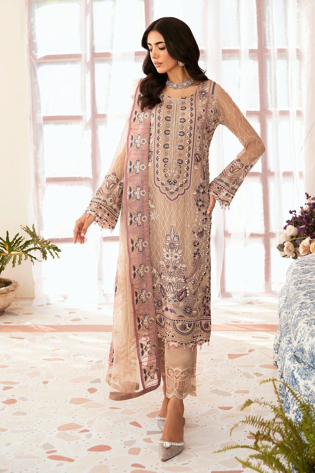 Ramsha | Ramsha Collection | F-2611 - Ladies Clothes - Maria Faisal