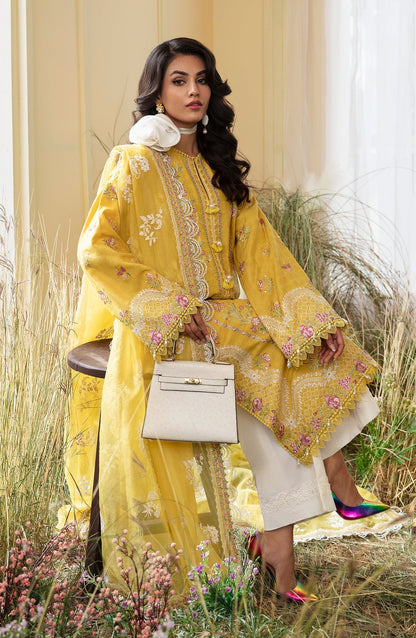 Zevk | Flora Festive Lawn | LUMANI - Ladies Clothes - Maria Faisal