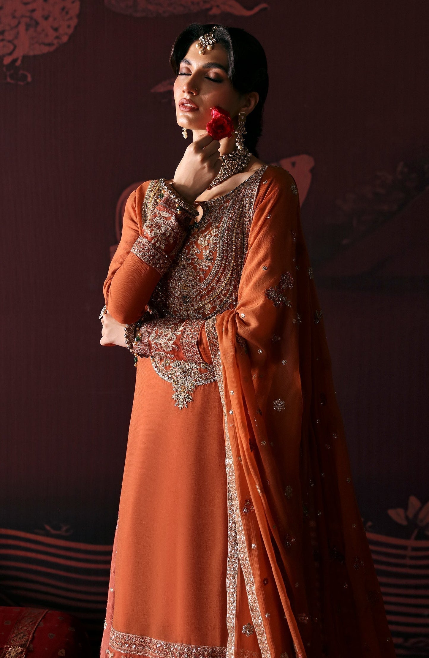 Emaan Adeel | Devdas Formals | LEELA - Wedding Dress - Maria Faisal