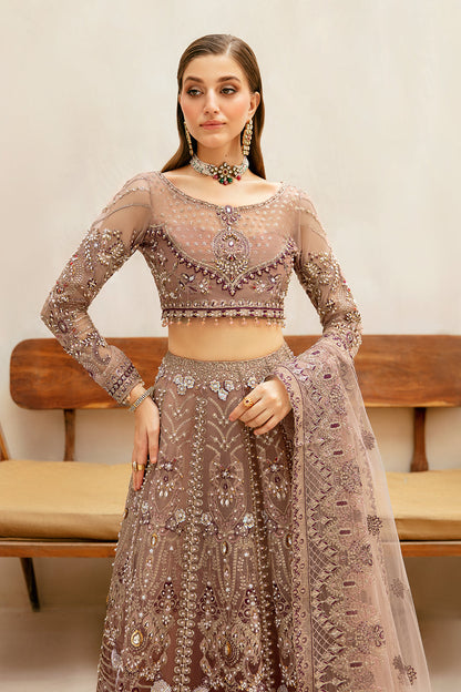 Ramsha | Luxury Wedding Collection | HA-401 - Designer Dress with Intricate embroidery and embellishments. Shop elegent wedding dress at Maria Faisal.