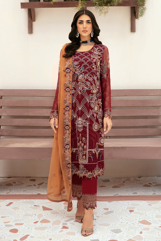 Ramsha | Ramsha Collection | F-2612 - Ladies Clothes - Maria Faisal