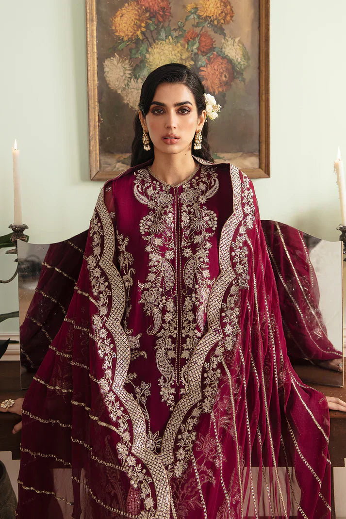 Ayzel | The Whispers of Grandeur | Salvia - Pakistani Dress - Maria Faisal
