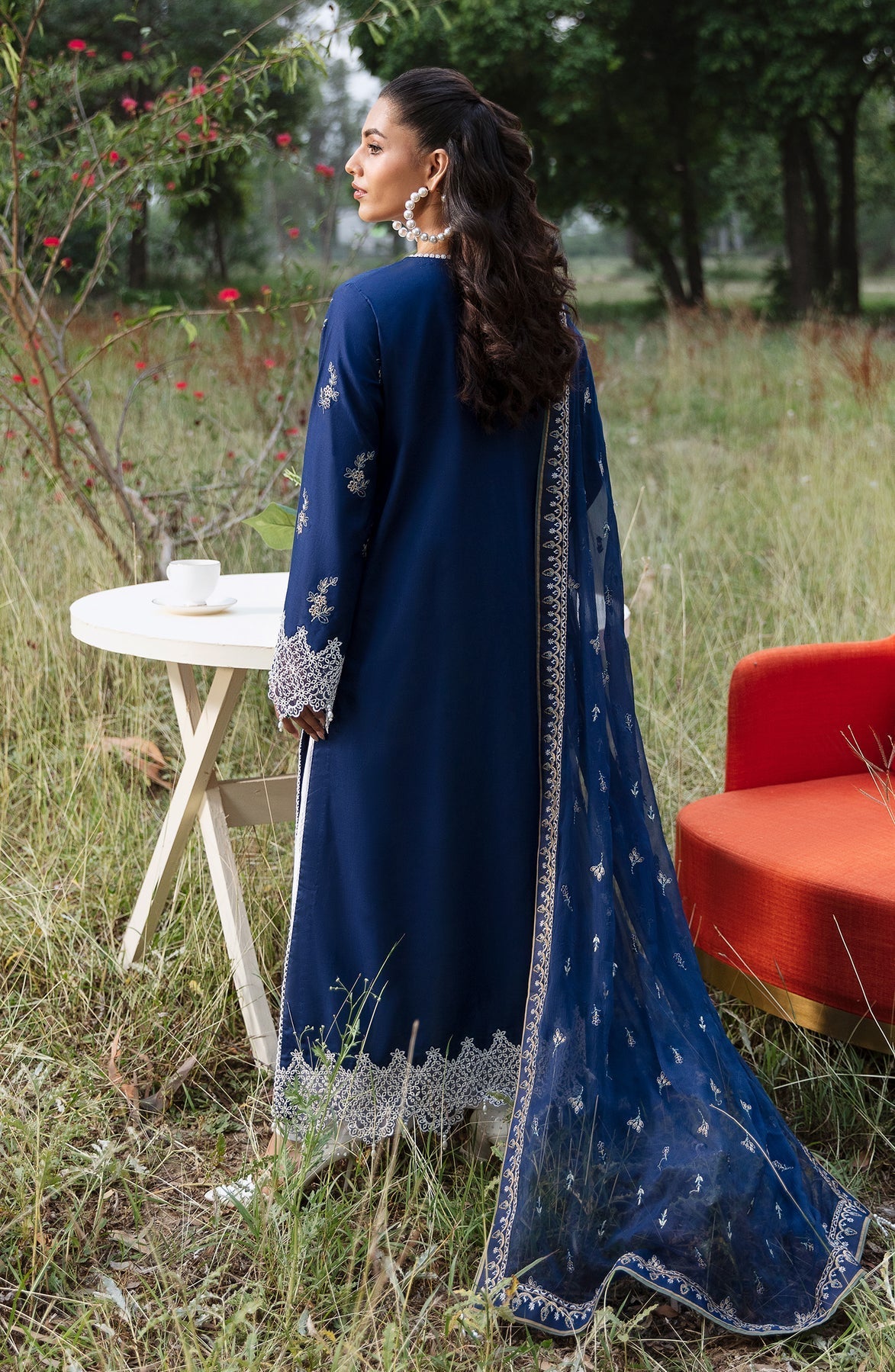 Zevk | Flora Festive Lawn | DAISY - Ladies Clothes - Maria Faisal