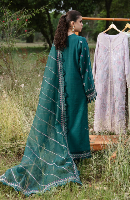 Zevk | Flora Festive Lawn | RELIC - Ladies Clothes - Maria Faisal