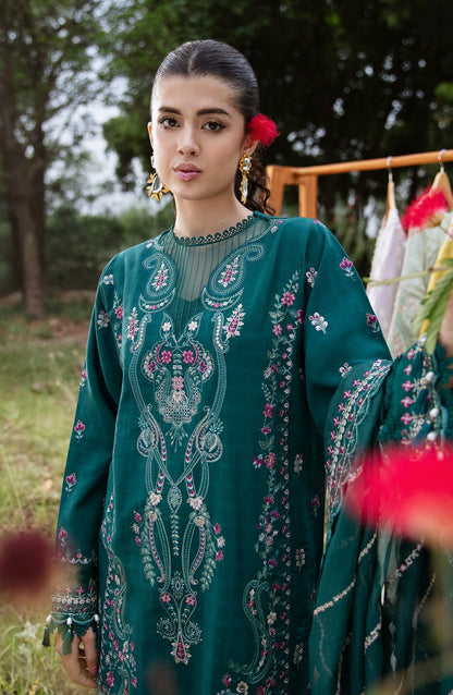 Zevk | Flora Festive Lawn | RELIC - Ladies Clothes - Maria Faisal