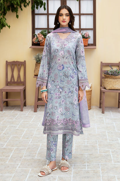 Ramsha | Rangrez Lawn Collection | N-508 - Designer Dress with Intricate embroidery and embellishments. Shop elegent wedding dress at Maria Faisal.