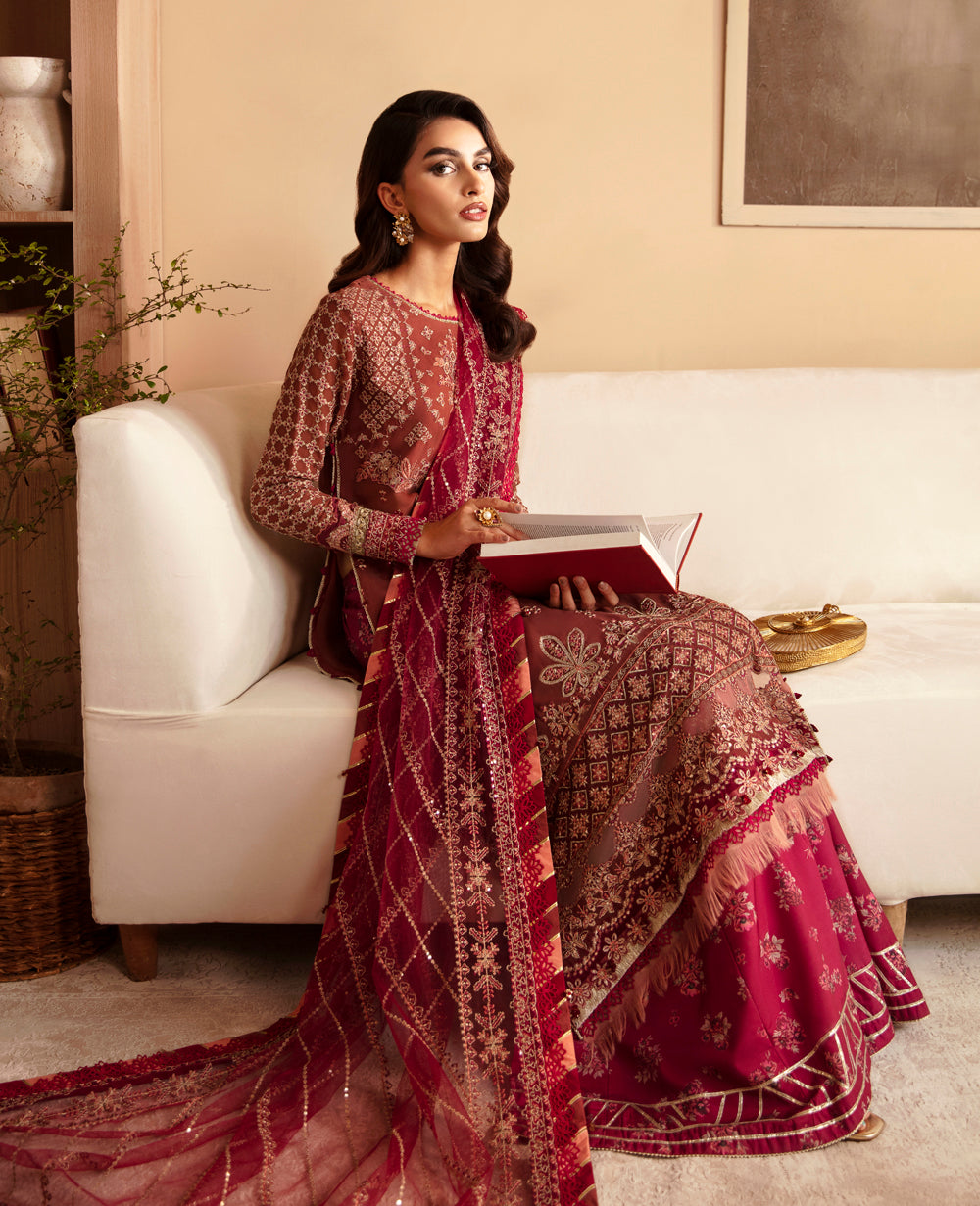 Xenia Formals | Raahi Luxury Formals | ISHAMA - Wedding Dress - Maria Faisal