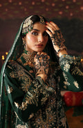 Emaan Adeel | Devdas Formals | BAIGAM BANO - Wedding Dress - Maria Faisal