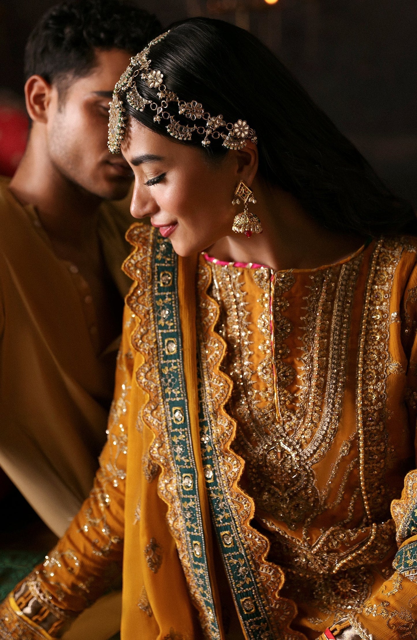 Emaan Adeel | Devdas Formals | ROSHAN JAHAN - Wedding Dress - Maria Faisal