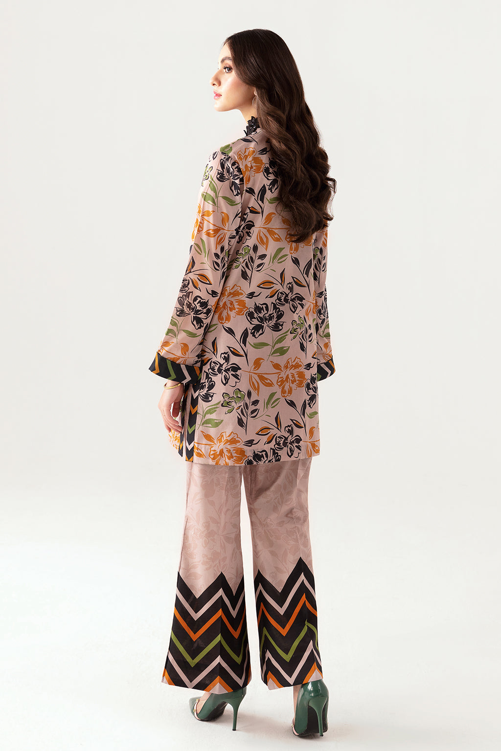 Ramsha | Pinted Lawn | RP-106 - Waniyas