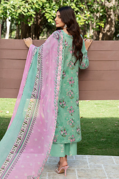 Ramsha | Rangrez Lawn Collection | N-510 - Designer Dress with Intricate embroidery and embellishments. Shop elegent wedding dress at Maria Faisal.