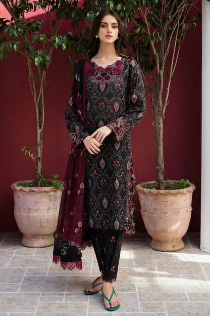 Ramsha | Rangrez Lawn Collection | N-503 - Designer Dress with Intricate embroidery and embellishments. Shop elegent wedding dress at Maria Faisal.
