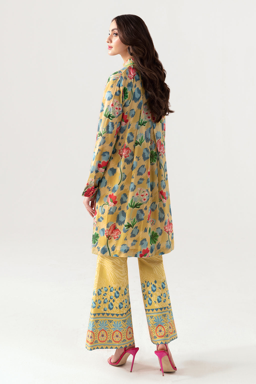 Ramsha | Pinted Lawn | RP-109 - Maria Faisal