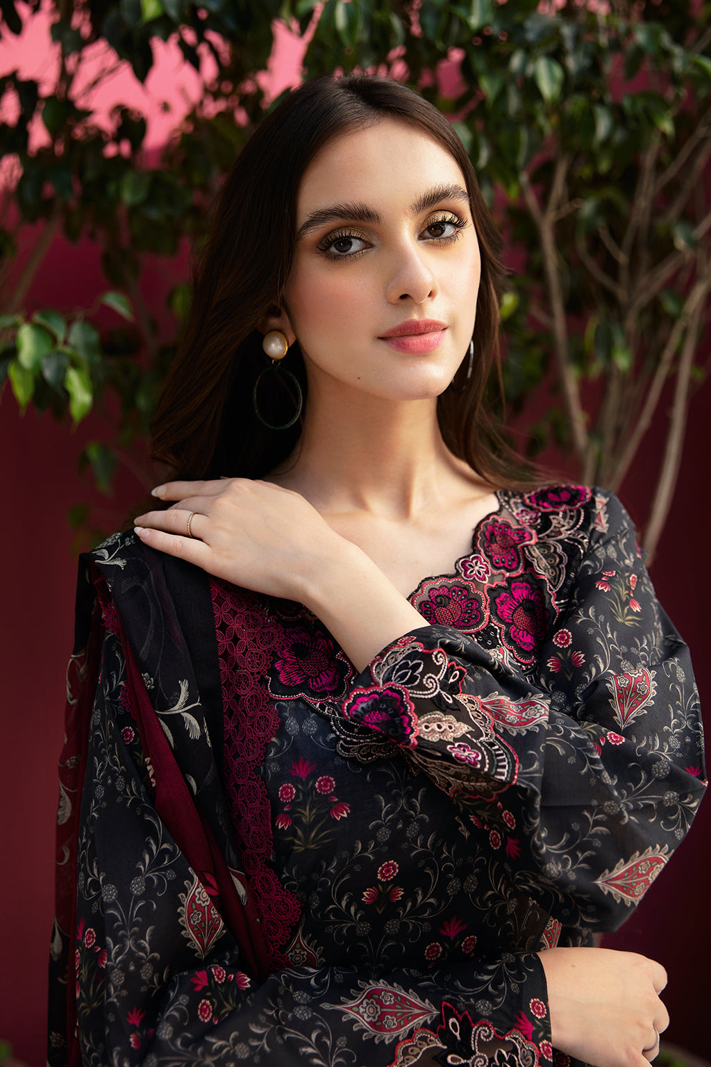 Ramsha | Rangrez Lawn Collection | N-503 - Designer Dress with Intricate embroidery and embellishments. Shop elegent wedding dress at Maria Faisal.
