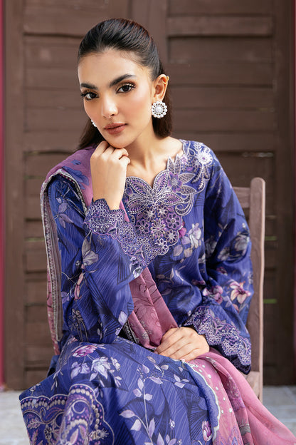 Ramsha | Rangrez Lawn Collection | N-509 - Designer Dress with Intricate embroidery and embellishments. Shop elegent wedding dress at Maria Faisal.