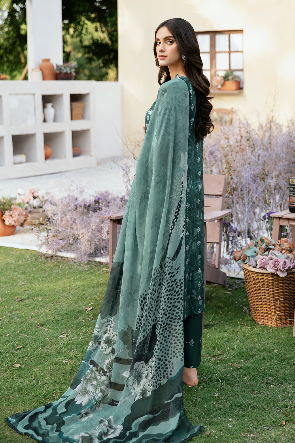 Ramsha | Rangrez Lawn Collection | N-505