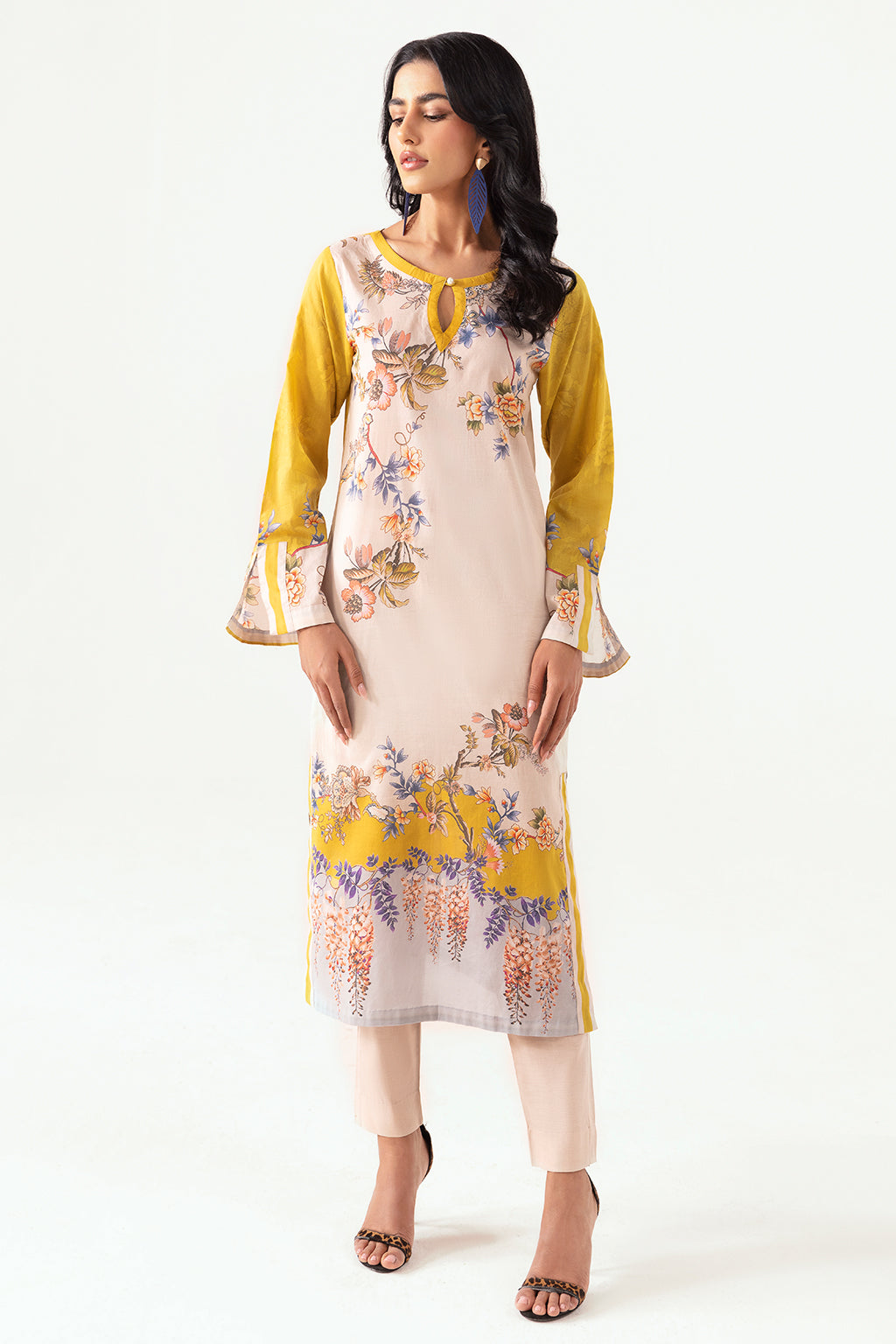Ramsha | Pinted Lawn | RP-111 - Maria Faisal
