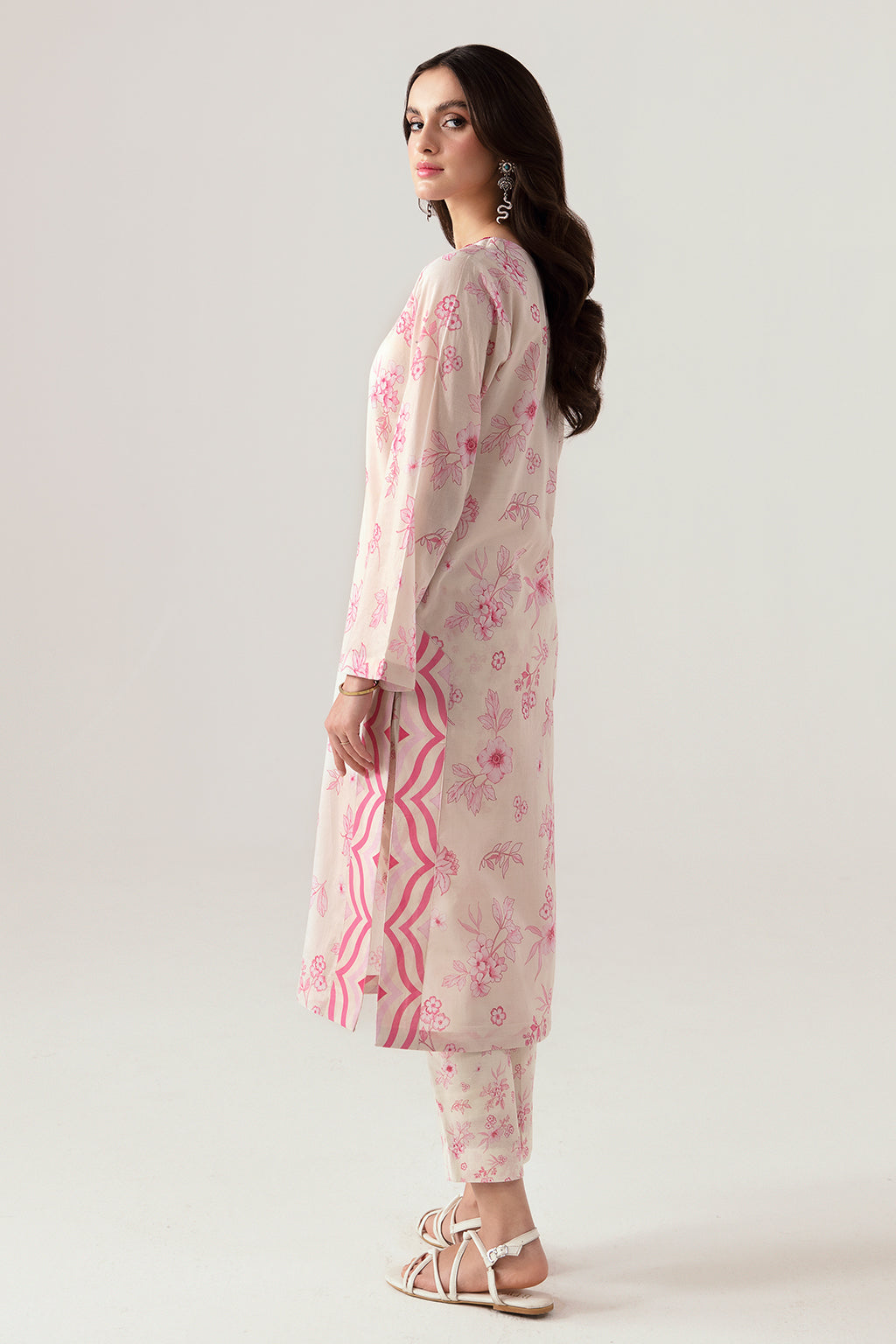 Ramsha | Pinted Lawn | RP-105 - Maria Faisal