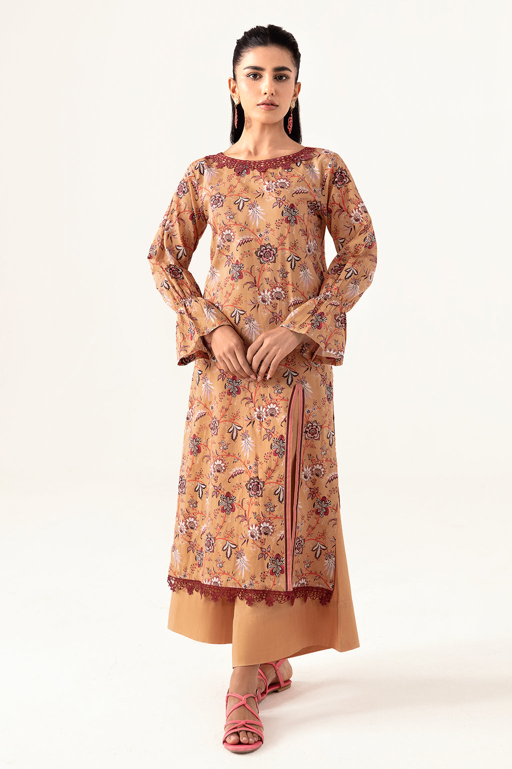 Ramsha | Pinted Lawn | RP-112 - Waniyas