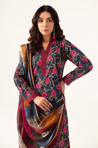 Ramsha | Pinted Lawn | RP-101 - Waniyas