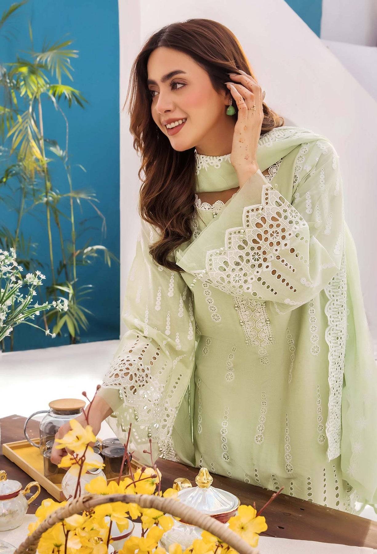 Adans Libas | Stella Chikankari 25 | 1021 by Maria Faisal - Registered Vendor of : Adans Libas - type : Ladies Clothes - 100% original wedding dresses