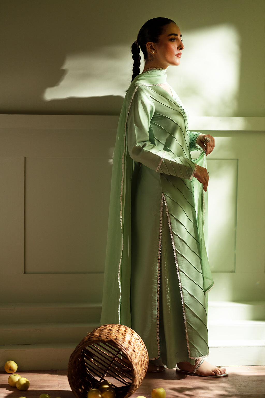 Vanya | Co Ords | CO-101 - Casual Dress - available at Maria Faisal in UK and USA.
