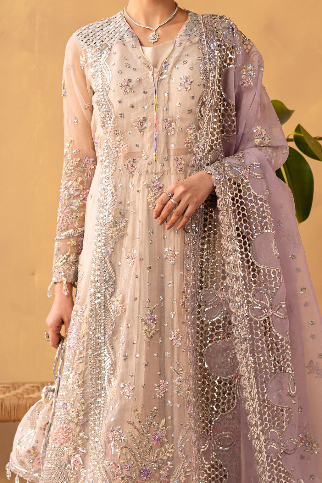 Emaan Adeel I Regalia Luxury Formals I LUNARA - Ladies Clothes - Maria Faisal